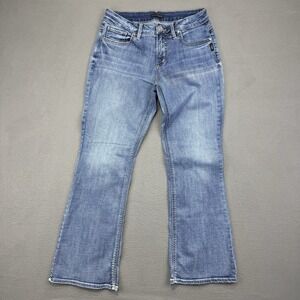 Silver Jeans Co Suki Bootcut Jeans Women's W31 L31 Light Wash Stretch Denim